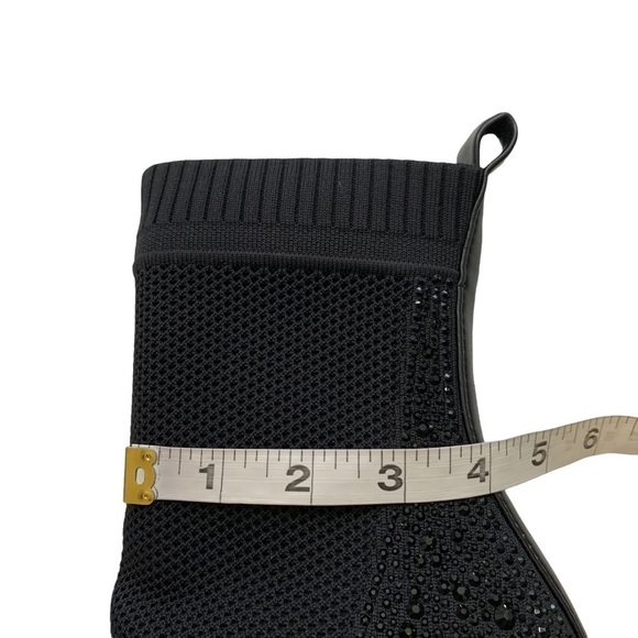 STEVE MADDEN New With Tags  Janit Embellished Beaded Mesh Booties - Picture 7 of 15